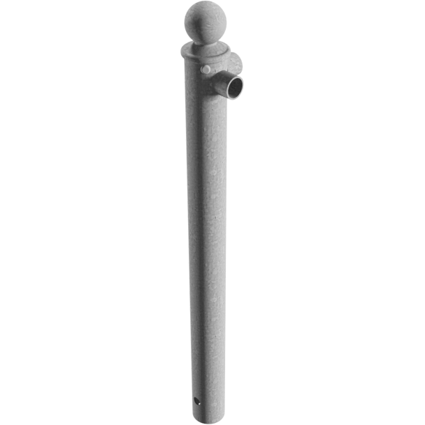 Sikkerhedsgel�nder / | afgr�nsningsgel�ndere | Fast stolpe til afgr�nsningsgel�ndere til indst�bning i beton | Hj�rnestolpe til afgr�nsningsgel�ndere | varmgalvaniseret
